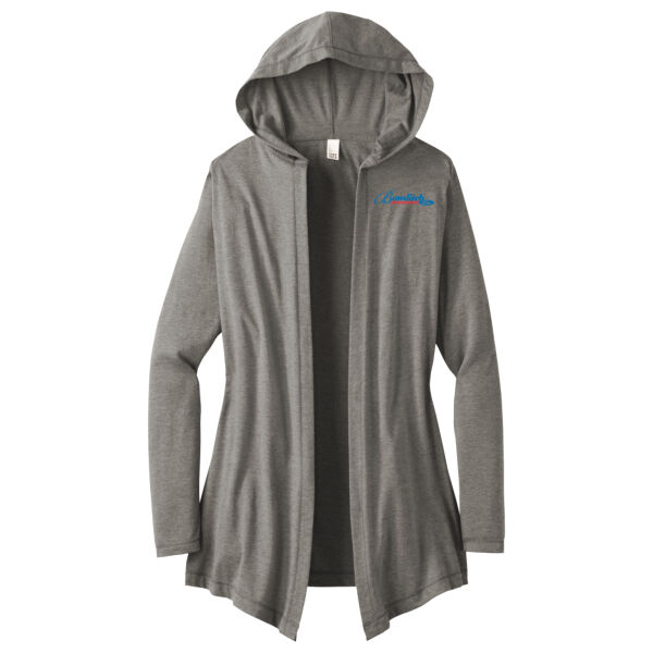 Ladies - DP Women's Perfect Tri ® Hooded Cardigan Thumbnail